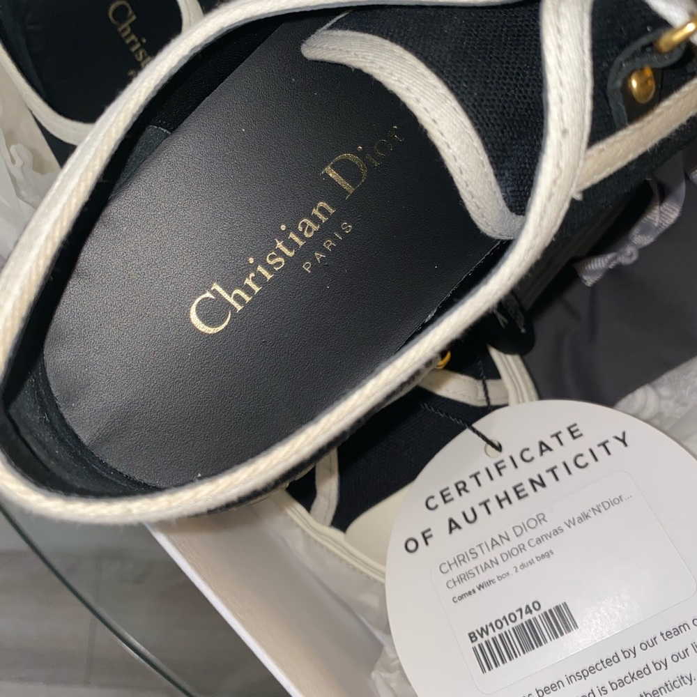 Christian Dior Walk n Dior Sneakers Size 9 - Picture 2 of 6